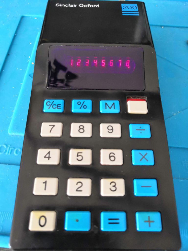 Sinclair Oxford 200 Calculator