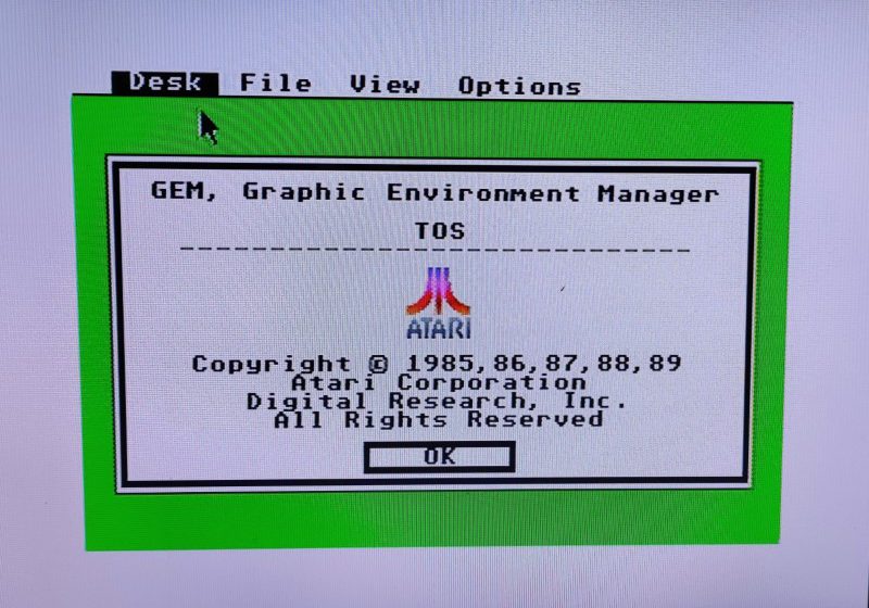 Atari ST TOS 1.04