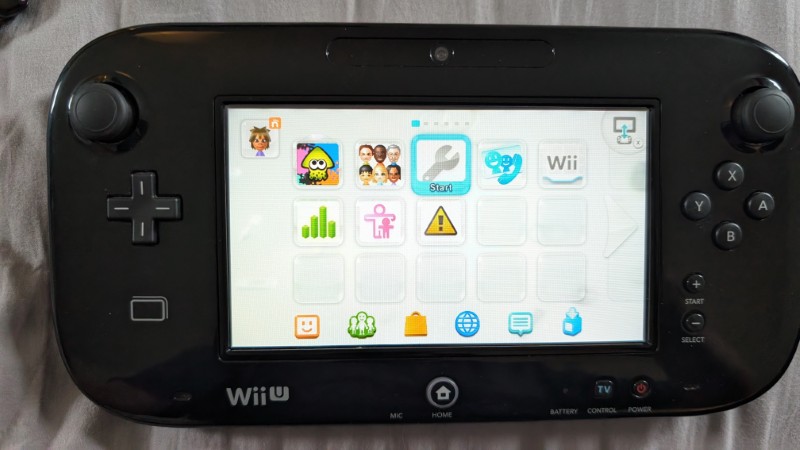 Wii-U controller