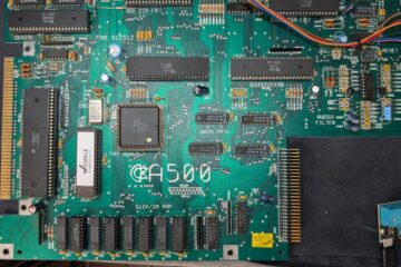 Amiga 500 RAM upgraded